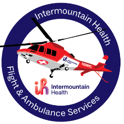 2.0" Round Decal Augusta Helicopter 